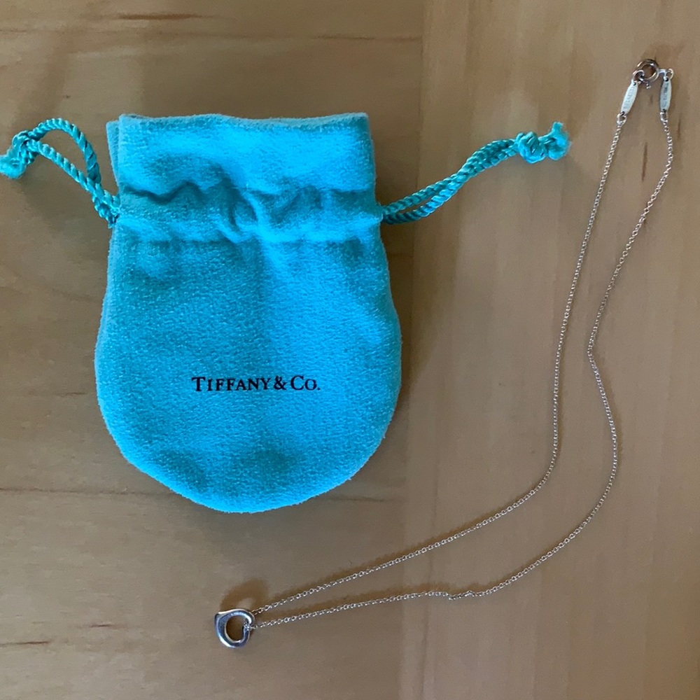 Tiffany and co. heart necklace